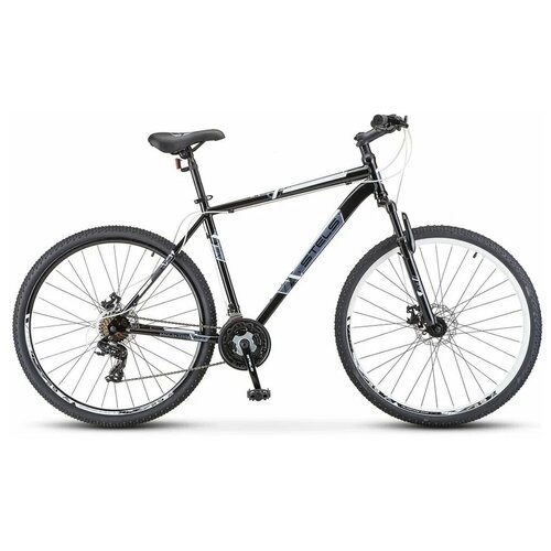 Горный (MTB) велосипед STELS Navigator 700 MD 27.5' F020 (2021) черный/белый 21' (требует финальной сборки)