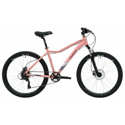 Женский велосипед Welt Floxy 1.0 HD 26 (2024) 17' Розовый (165-175 см)