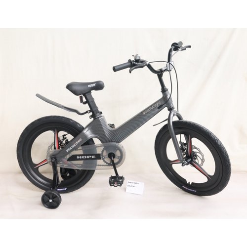 Велосипед 20 ROOK HOPE (магниевая рама) (DISK) (1-ск.) черный/карбоновый