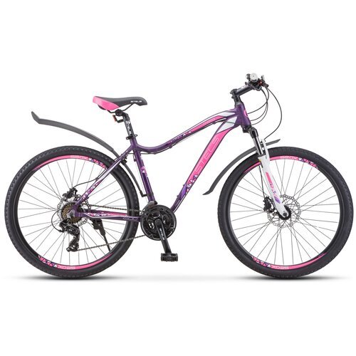 Велосипед Stels Miss-7500 D 27.5' V010 16' Тёмно-пурпурный