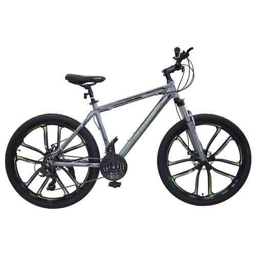 Велосипед MARAFON 26 N2609-2 (серо-зелёный)