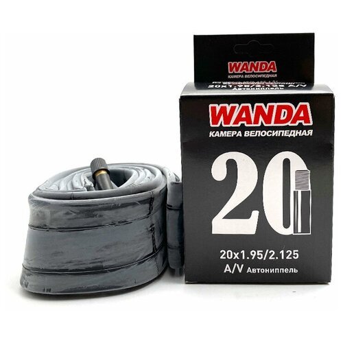 Велокамера для велосипеда Wanda 20x1.95/2.125 A/V