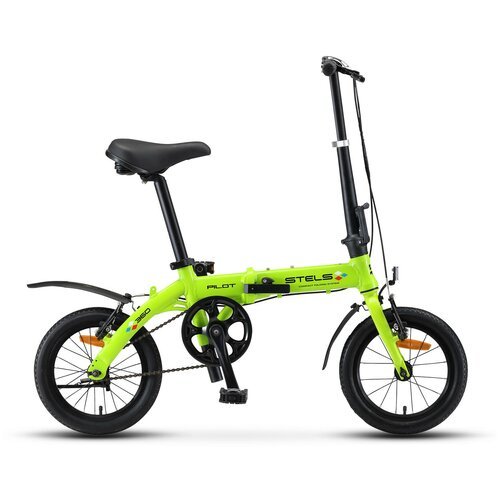 Городской велосипед STELS Pilot 360 14 V010 (2019) зеленый 9' (требует финальной сборки)