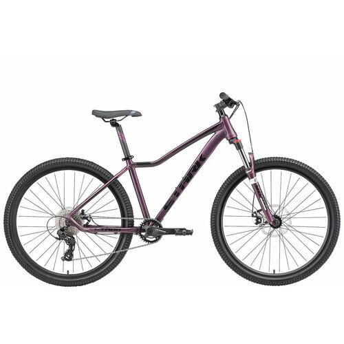 Велосипед Stark Viva 27.2 D (2024) 14.5' фиолетовый матовый/черный