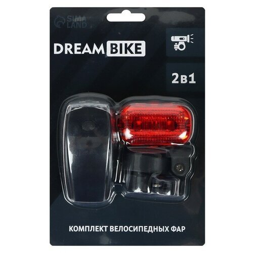 Dream Bike Комплект велосипедных фонарей Dream Bike JY-286+JY-289T