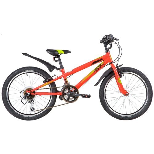 Детский велосипед Novatrack Racer 20 12sp, год 2020, цвет Красный