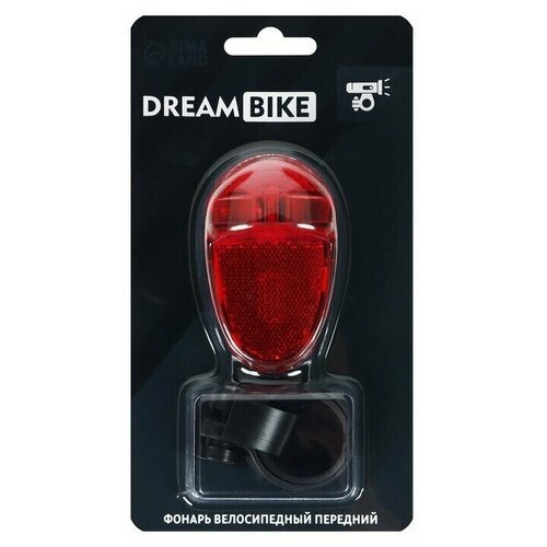 Dream Bike Фонарь велосипедный задний Dream Bike, JY-399T-1, 1 диод, 1 режим