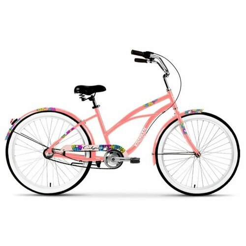 Велосипед Krakken Calypso W 26/19 розовый /женский, двойной обод/