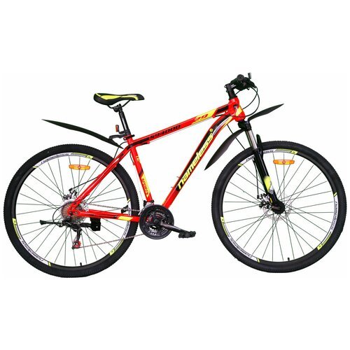 Велосипед 29' Nameless S9400D, серый/красный