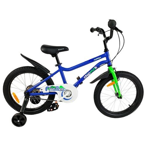 Велосипед RoyalBaby двухколесный, Chipmunk CM18-1 MK, синий (RoyalBaby Chipmunk CM18-1 MK blue)
