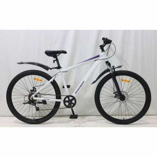 Велосипед 27.5' AVENGER A271D, белый/фиолетовый