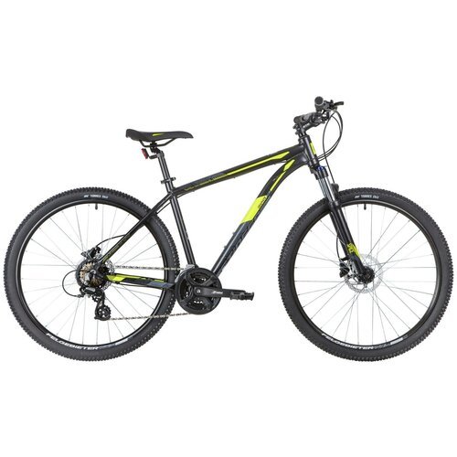 Велосипед STINGER GRAPHITE PRO 29' (2021) (Велосипед STINGER 29' GRAPHITE PRO черный, алюминий, размер 22')