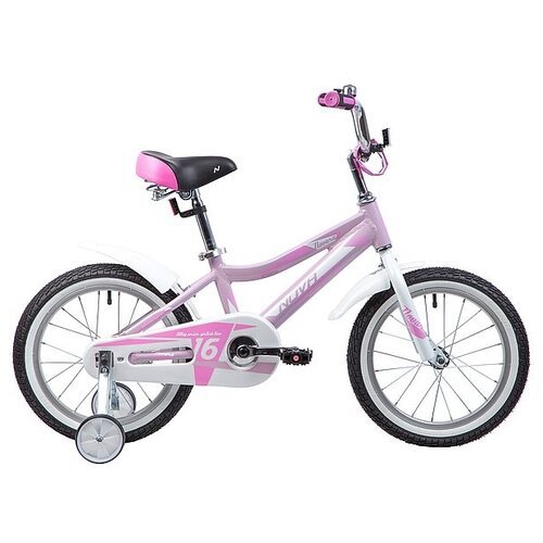 Детский велосипед Novatrack Novara 16 (2019) розовый 10.5' (требует финальной сборки)