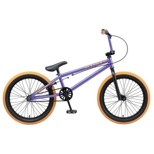 Велосипед BMX TechTeam Mack (2020) фиолетовый/оранжевый 21' (требует финальной сборки)