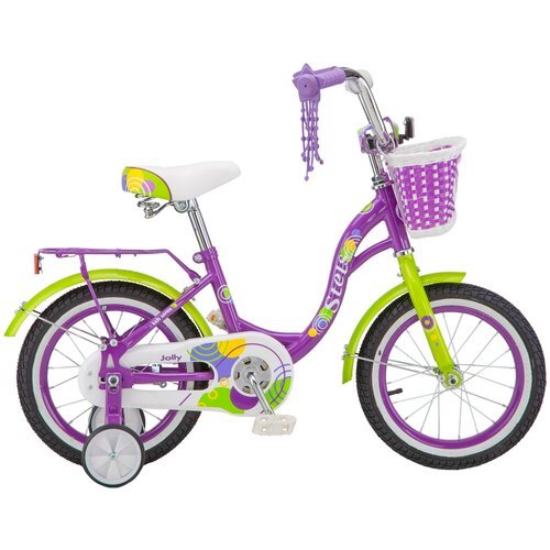 Детский велосипед STELS Jolly 14 V010 (2019) фиолетовый 9.5' (требует финальной сборки)