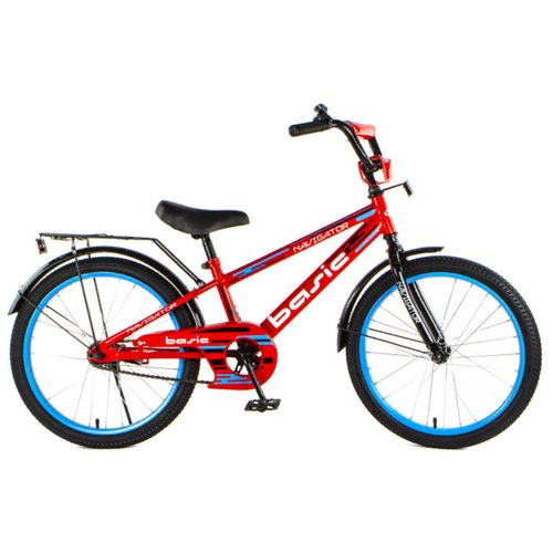 Городской велосипед Navigator Basic (ВН20219) красный (требует финальной сборки)