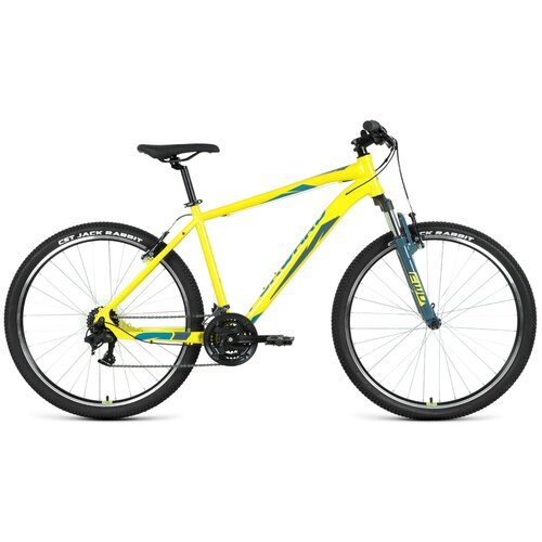 Горный велосипед Forward Apache 27,5 1.2 (2022) 17' Желто-зеленый (161-178 см)