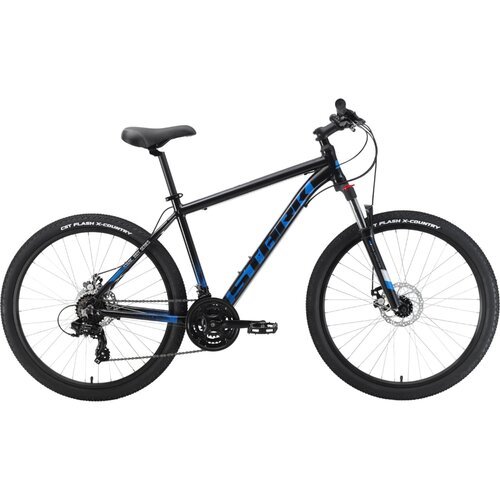 Велосипед Stark Indy 26.2 D (2021) 20' черный/синий