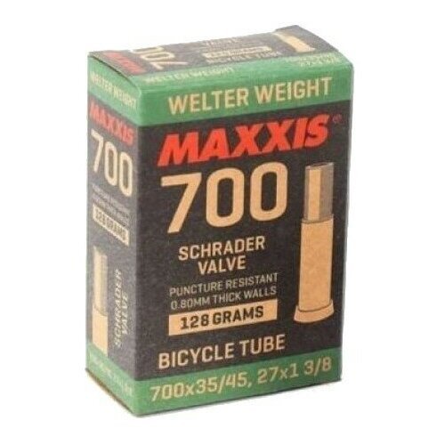 Велокамера Maxxis Welter Weight 700x35/45, 27x1 3/8-1 3/4 SV Авто ниппель