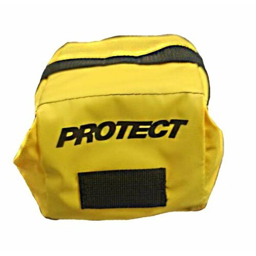 Велосумка PROTECT под седло р-р 19,5х10,5х10,5 см цвет желтый