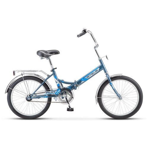 Велосипед складной подростковый с колесами 20' Stels Pilot 410 C рама 13,5' синий