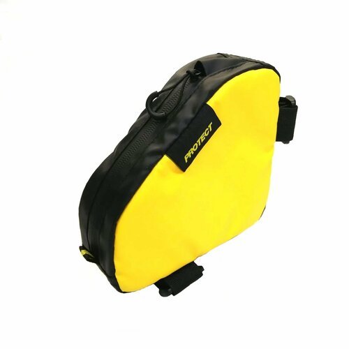 Велосумка на раму 'аптечка', серия Bikepacking, р-р 15х15х5 см, цвет желтый, PROTECT™