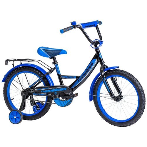 Велосипед Nameless VECTOR 18 2021 черный/голубой