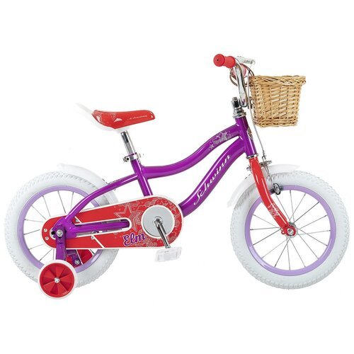 Детский велосипед Schwinn Elm 14 фиолетовый/белый 8' (требует финальной сборки)