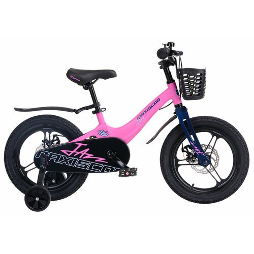 Детский велосипед Maxiscoo Jazz Pro 16' (2024) 16 Розовый (100-120 см)
