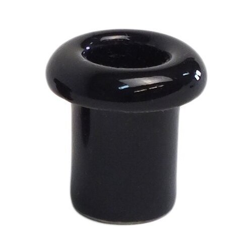 Ретро втулка EDISEL керамическая 25х25, цвет Черный (упаковка 25 штук)