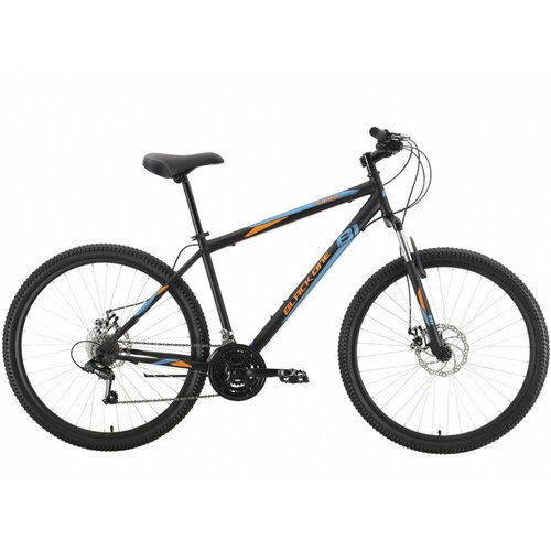 Black One Велосипед Black One Onix 27.5 D (рама 20', черный/оранжевый/синий )