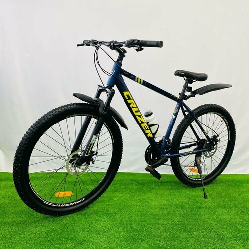 Горный велосипед CRUZER 27 5, 160 - 190, 24 ск, 19 дюйм, вес 17кг