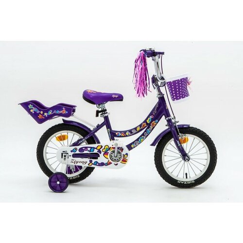 Велосипед 14 ZIGZAG FORIS фиолетовый 2024