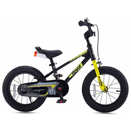 Детский велосипед Royal Baby Freestyle EZ 14' (2024) 14 Черный (94-114 см)