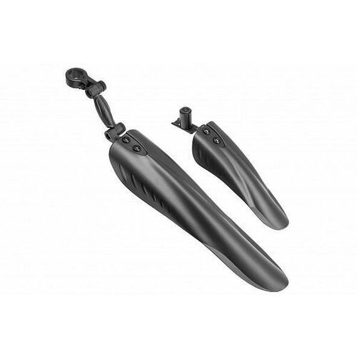 Крылья для велосипеда 24' STELS XH-B101 пластиковые чёрные, в индивидуальной упаковке VELOSALE (item:030)