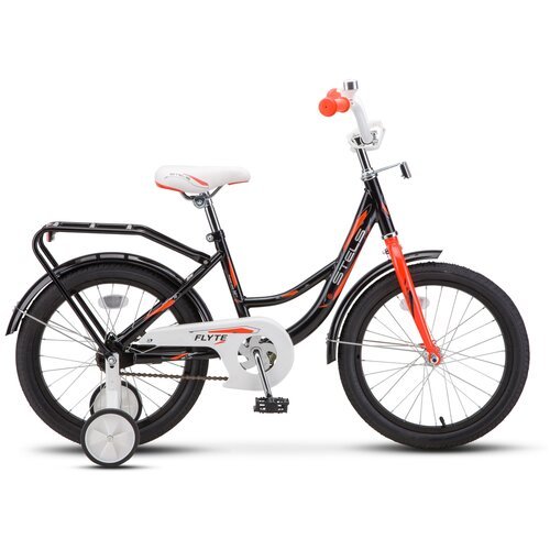 Детский велосипед STELS Flyte 14 Z011 (2021) черный/красный 9.5' (требует финальной сборки)