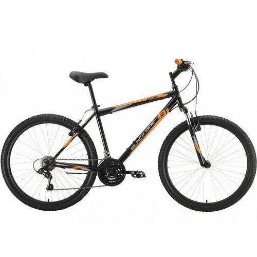 Black One Велосипед Black One Onix 26 (рама 18', черный/серый/оранжевый )