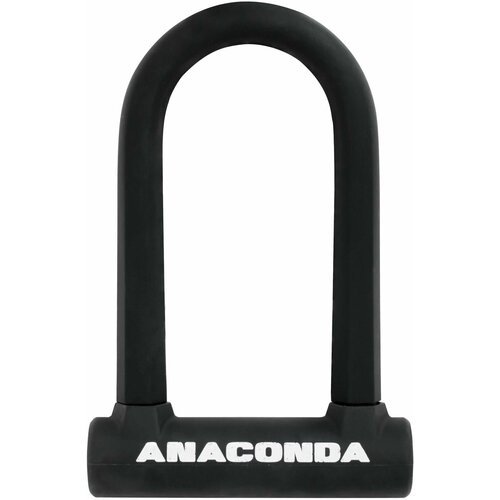 Замок велосипедный всепогодный U-lock авангард ANACONDA Т608 BLACK крепление в комплекте