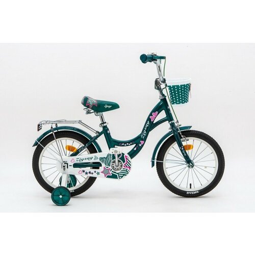 Велосипед 18 ZIGZAG GIRL зеленый
