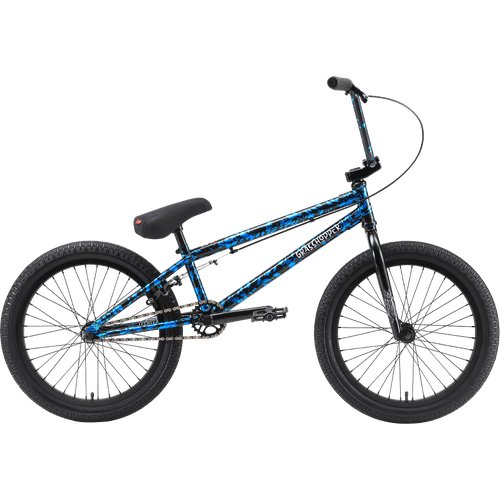 Велосипед BMX Tech Team Grasshopper 20' 2022 сине-черный