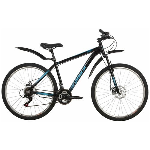 Велосипед горный Foxx 27,5', Atlantic D, черный, алюминий, размер 18'