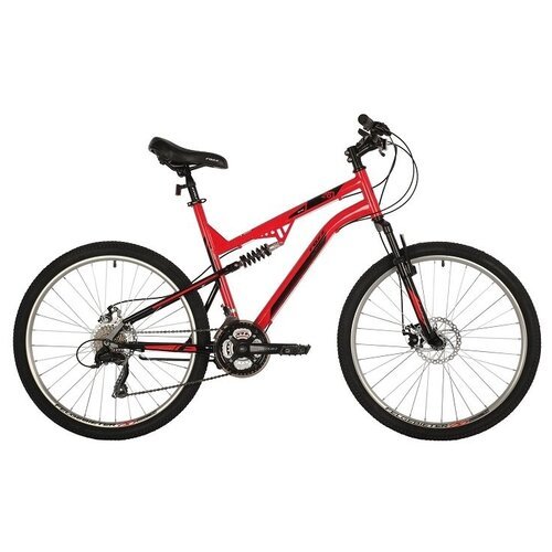 Велосипед FOXX 26' 'Matrix', красный, размер рамы 18'