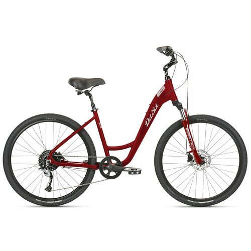 Женский велосипед Haro Lxi Flow 3 ST 27.5, год 2021, цвет Красный, ростовка 17