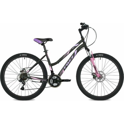 Городской велосипед Foxx Latina 26 (2024) 17 AND quot 26SHD. LATINA.17BK4 (черный)