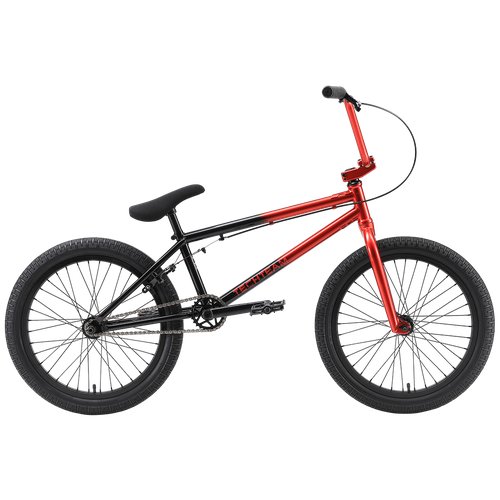 Велосипед BMX TechTeam Twen 20' 2022 красно-черный