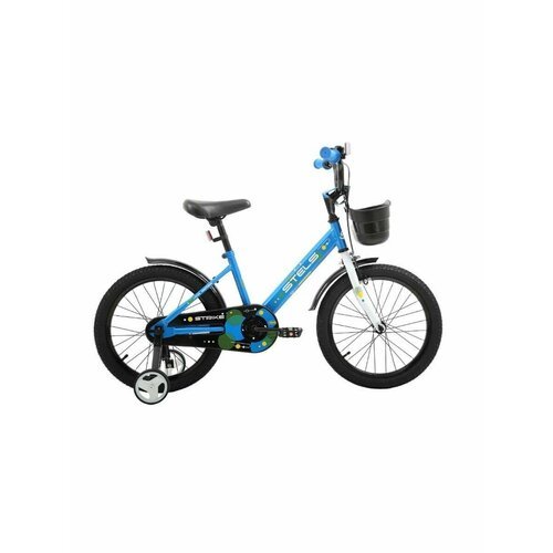 Велосипед детский Stels 18' Strike VC 2023 года синий