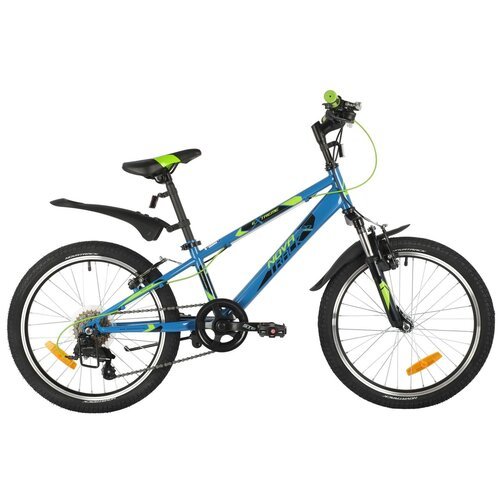 Горный (MTB) велосипед Novatrack Extreme 20 6 (2021) синий 12' (требует финальной сборки)