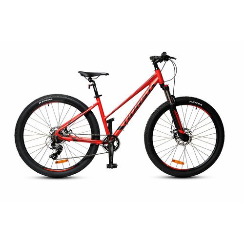 Женский горный велосипед Horst Aurora 27.5 MD (2024), рама 18, красный/черный