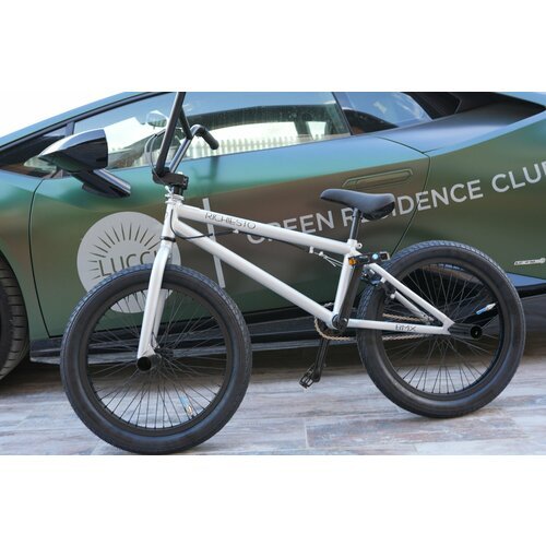 Велосипед BMX Richiesto 20' Рама 20.5' трюковый Подростковый детский Унисекс, серый