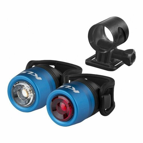 Комплект освещения KLS IO USB синий: 50лм/15лм, алюминиевый корпус, 0,5W Cree LED